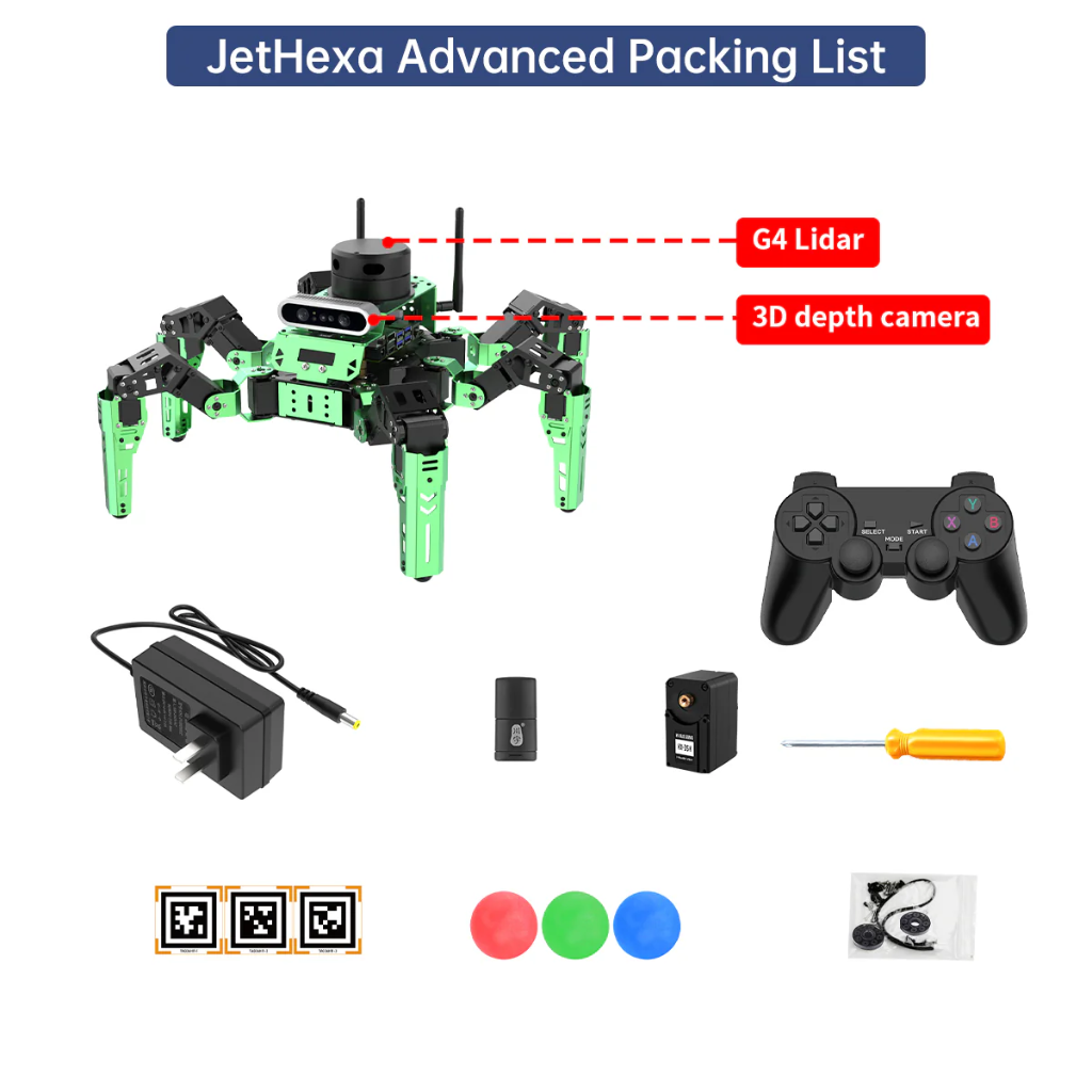 Hiwonder JetHexa Robot | Nvidia Jetson Nano 4GB