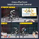 Hiwonder ROSpider Hexapod Robot | NVIDIA Jetson Nano 4GB