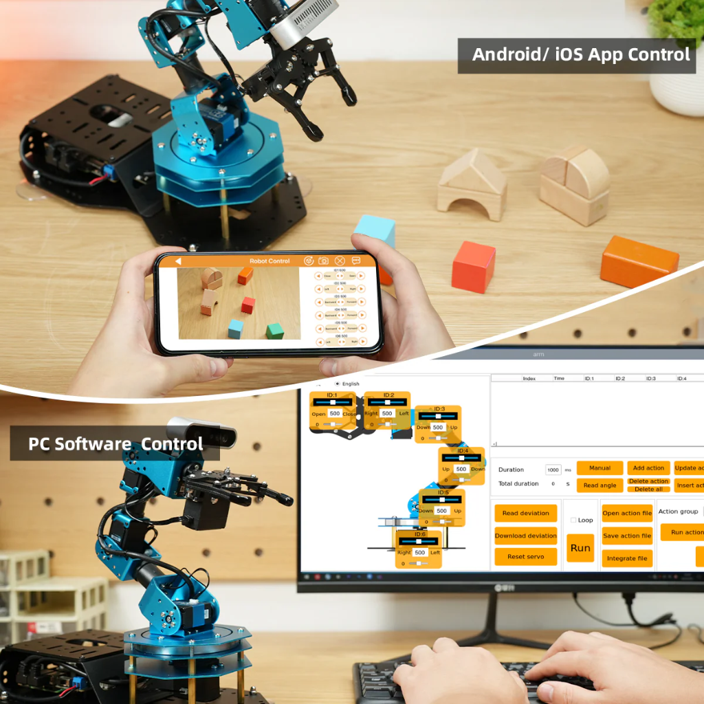 Hiwonder ArmPi Ultra Advanced kit | Raspberry Pi 5 4GB