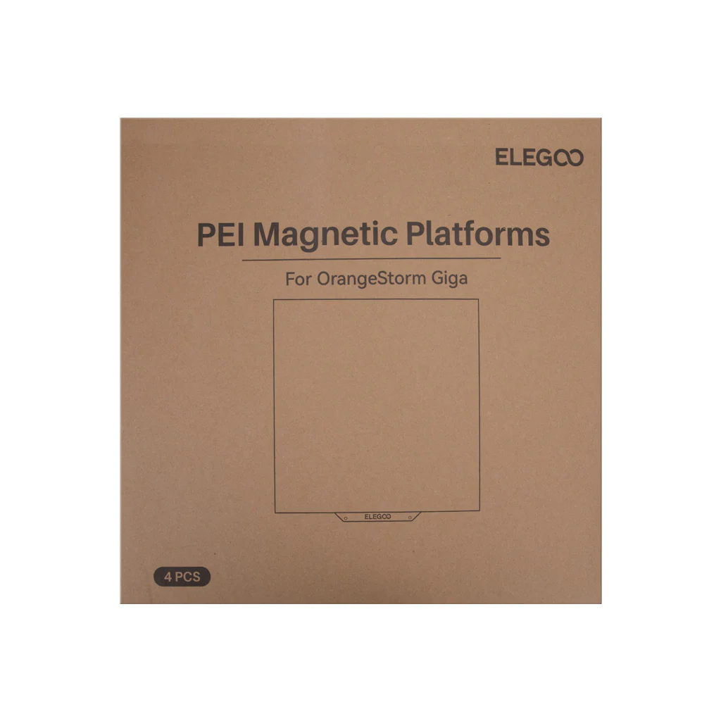 Elegoo SP Pei Magnetic Platform Kit For Orangestorm Giga (4Pcs) 
