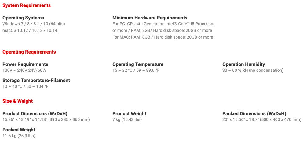 XYZprinting da Vinci miniMaker 3D Printer (WiFi)