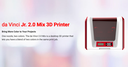 XYZprinting da Vinci Jr. 2.0 Mix 3D Printer