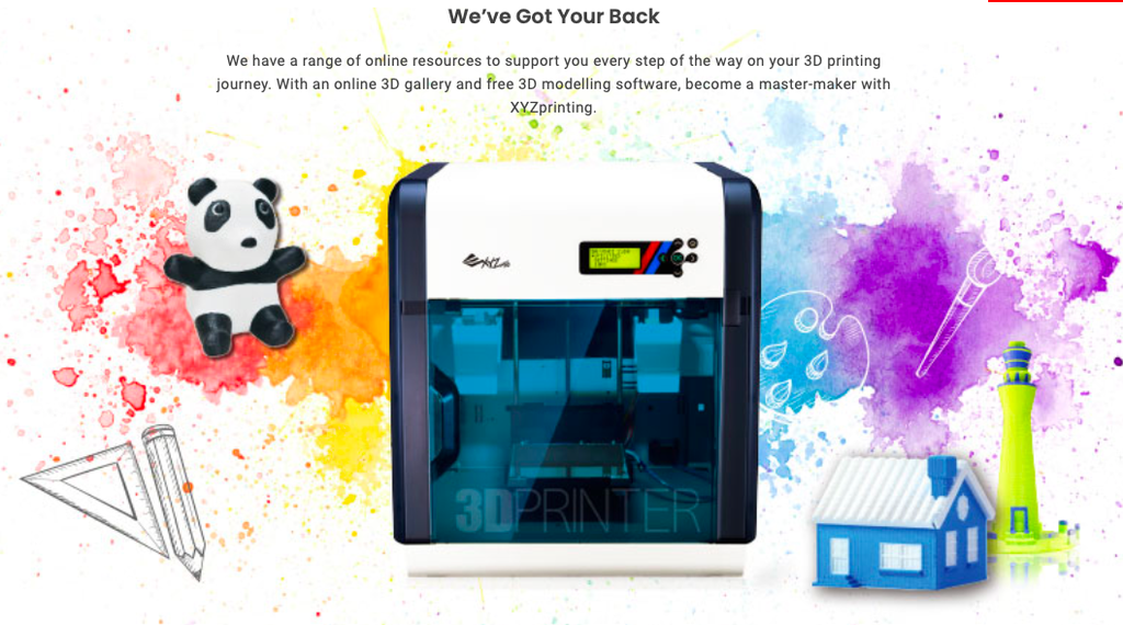 XYZprinting da Vinci 2.0 A Duo 3D Printer