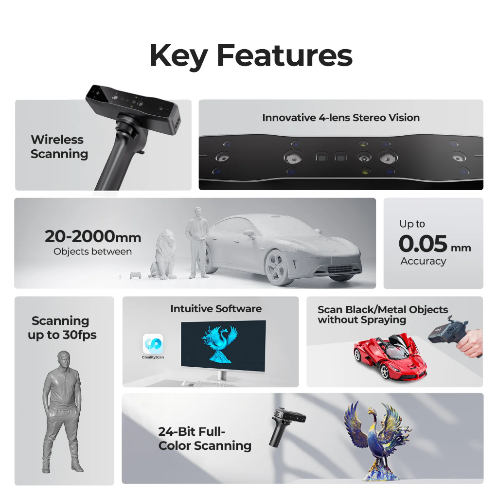 Creality CR-Scan Otter Lite 3D Scanner