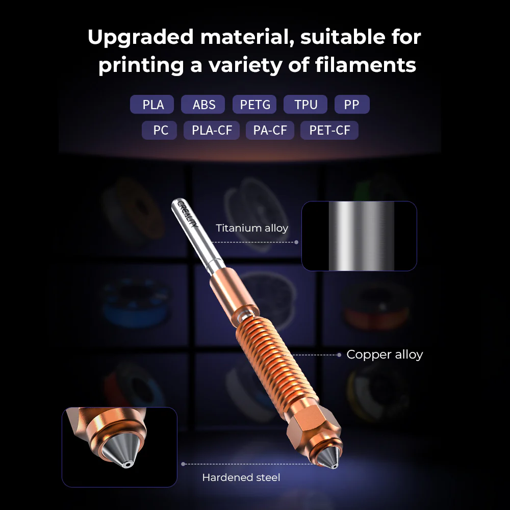 Creality SP Unicorn Quick-Swap Nozzle 0.4mm