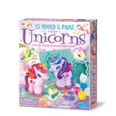 4M 3D Mould & Paint – Glitter Unicorns 00-04770