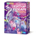 4M Holographic Light Up Origami Unicorn 00-04776