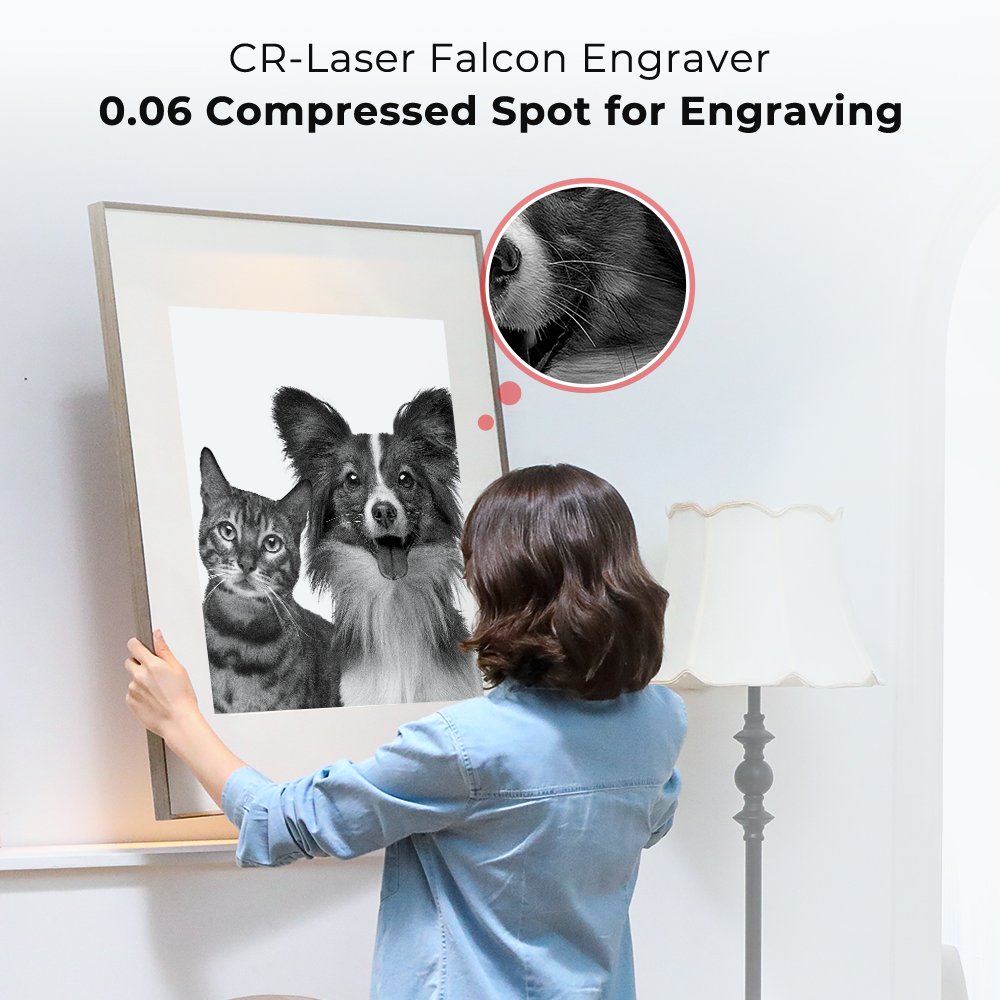 CREALITY CR-Laser Falcon Engraver 10W