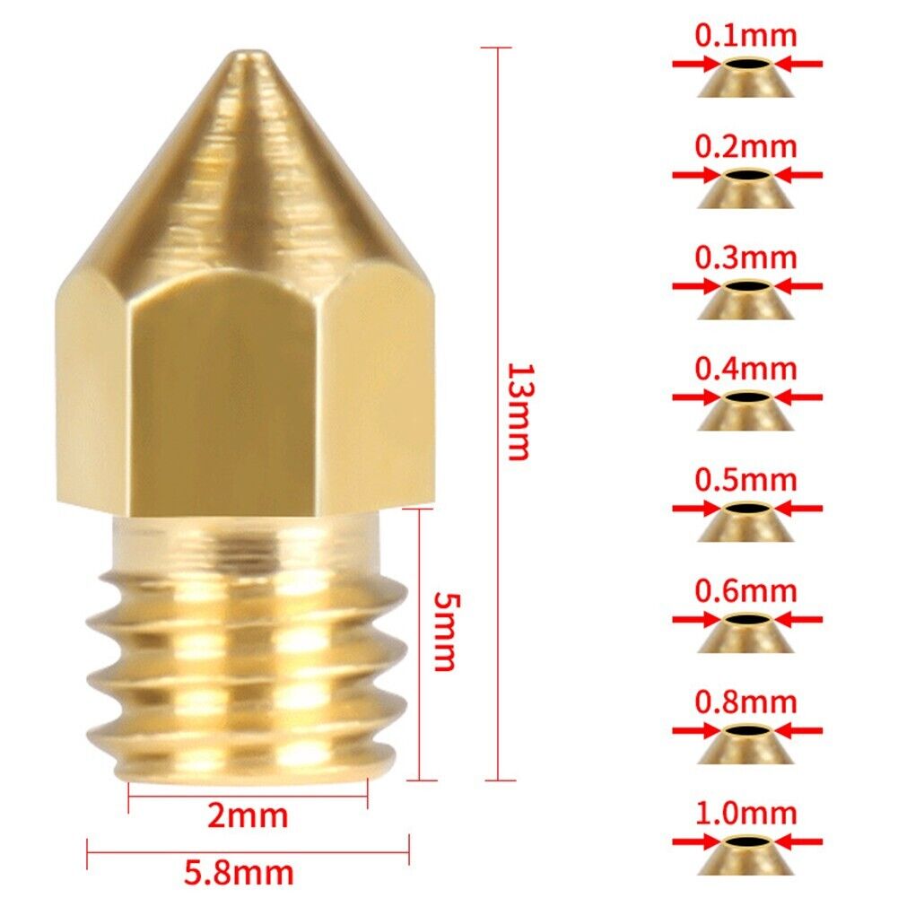 CREALITY MK8 Nozzle (0.1mm)