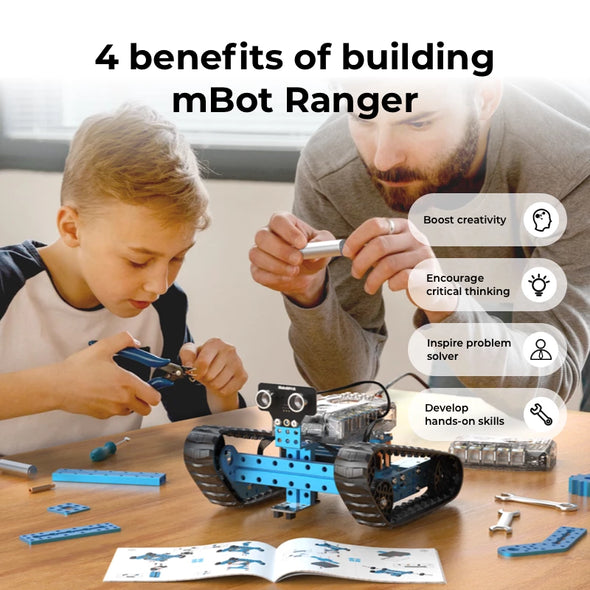 Makeblock mBot Ranger Robot 3-in-1 Robotics Kit [Bluetooth Version]