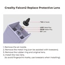 Creality SP CR-Laser Falcon 2 Protective Lens