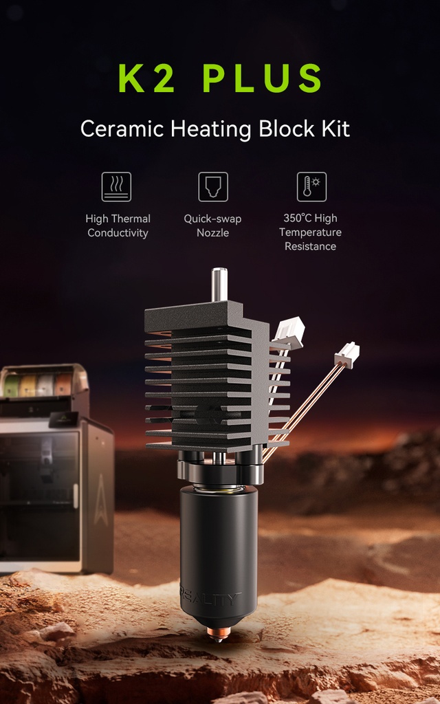 Creality SP K2 Plus Hotend