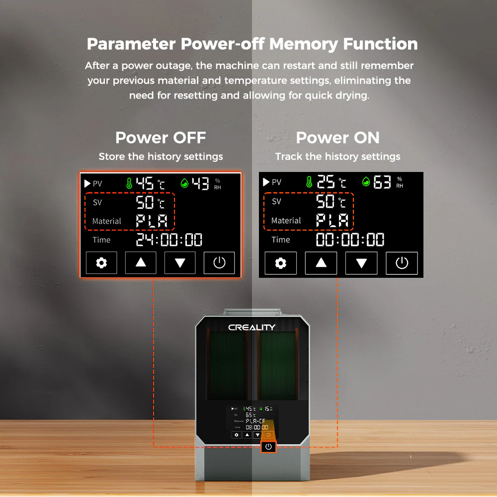 Creality Space Pi Filament Dryer Dual