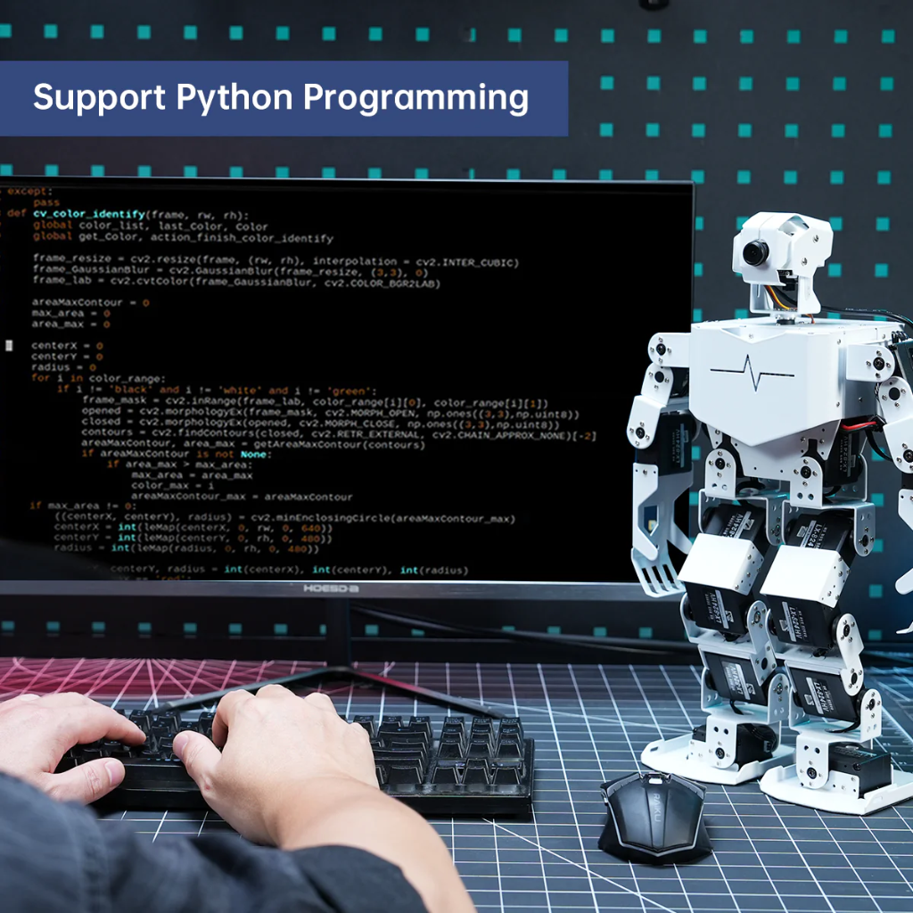 Hiwonder TonyPi Pro AI Humanoid Robot | Raspberry Pi 5 4GB