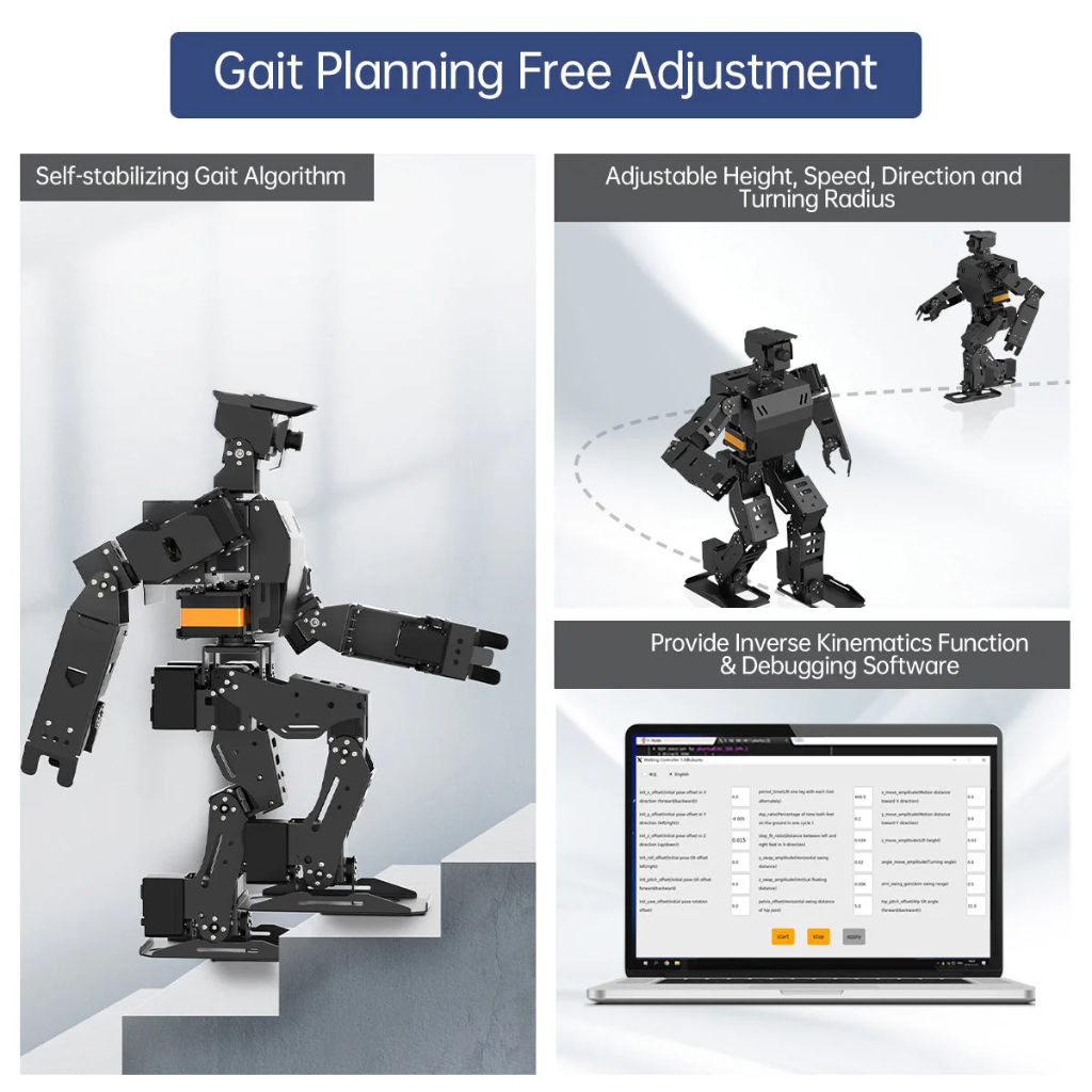 Hiwonder AiNex Humanoid Robot | Raspberry Pi 5 8GB