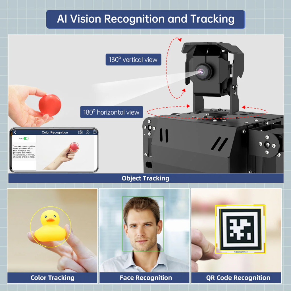 Hiwonder AiNex Humanoid Robot | Raspberry Pi 5 8GB