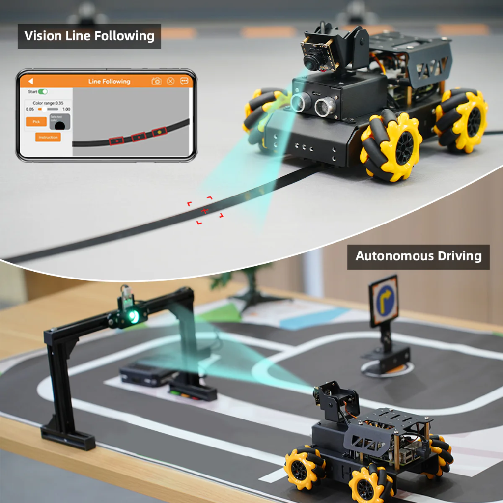 Hiwonder TurboPi Robot Car | Raspberry Pi 5 4GB