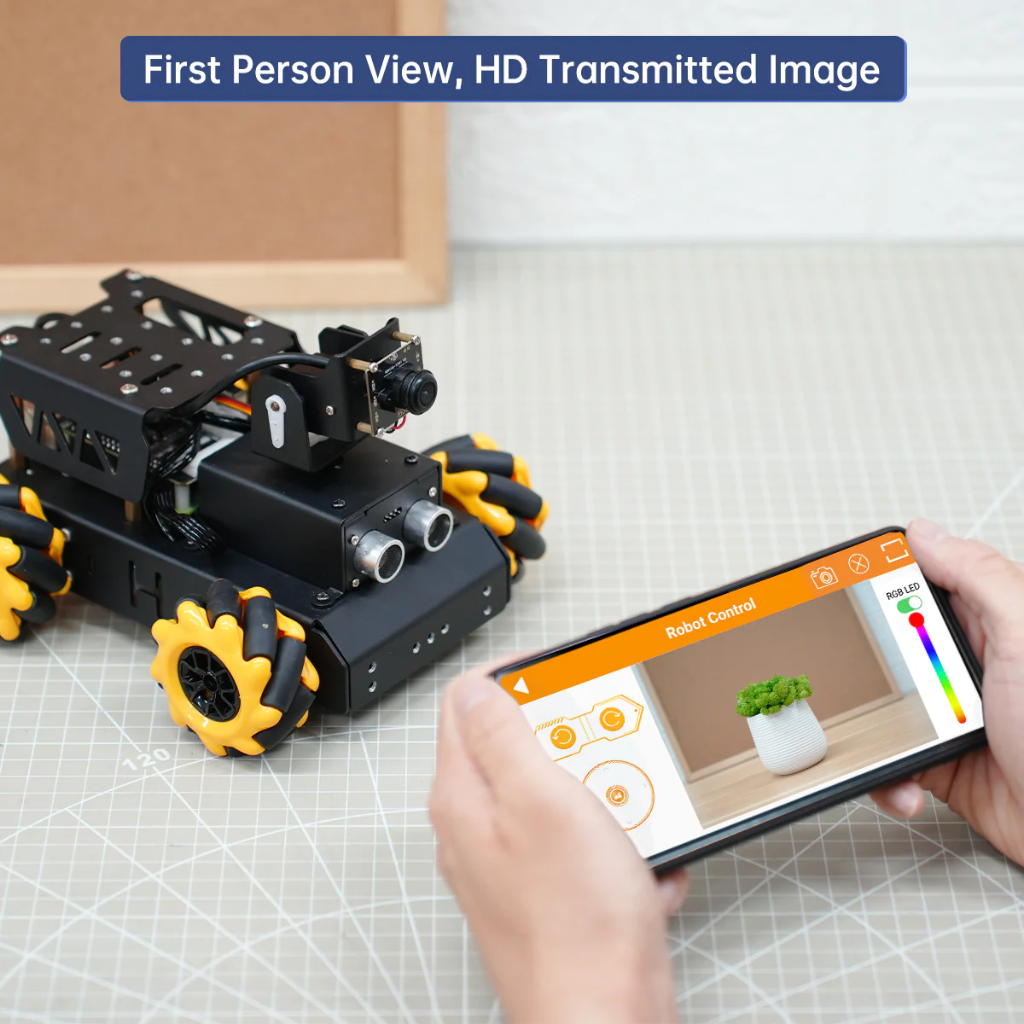Hiwonder TurboPi Robot Car | Raspberry Pi 5 4GB