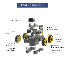 Hiwonder TurboPi Robot Car | Raspberry Pi 5 4GB