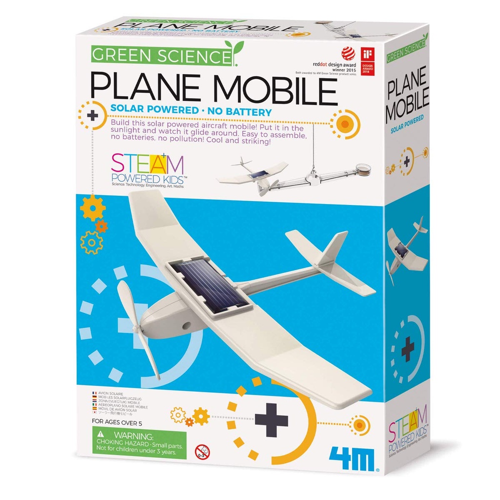 4M Green Science / Plane Mobile 00-03376
