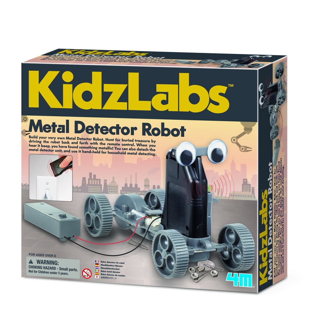 4M Kidz Labs / Metal Detector Robot 00-03297