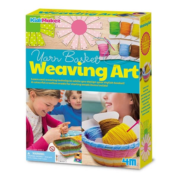 4M Yarn Basket Weaving Art 00-04757