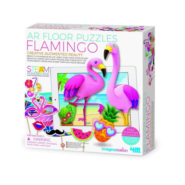 4M AR Floor Puzzles-Flamingo 00-06809