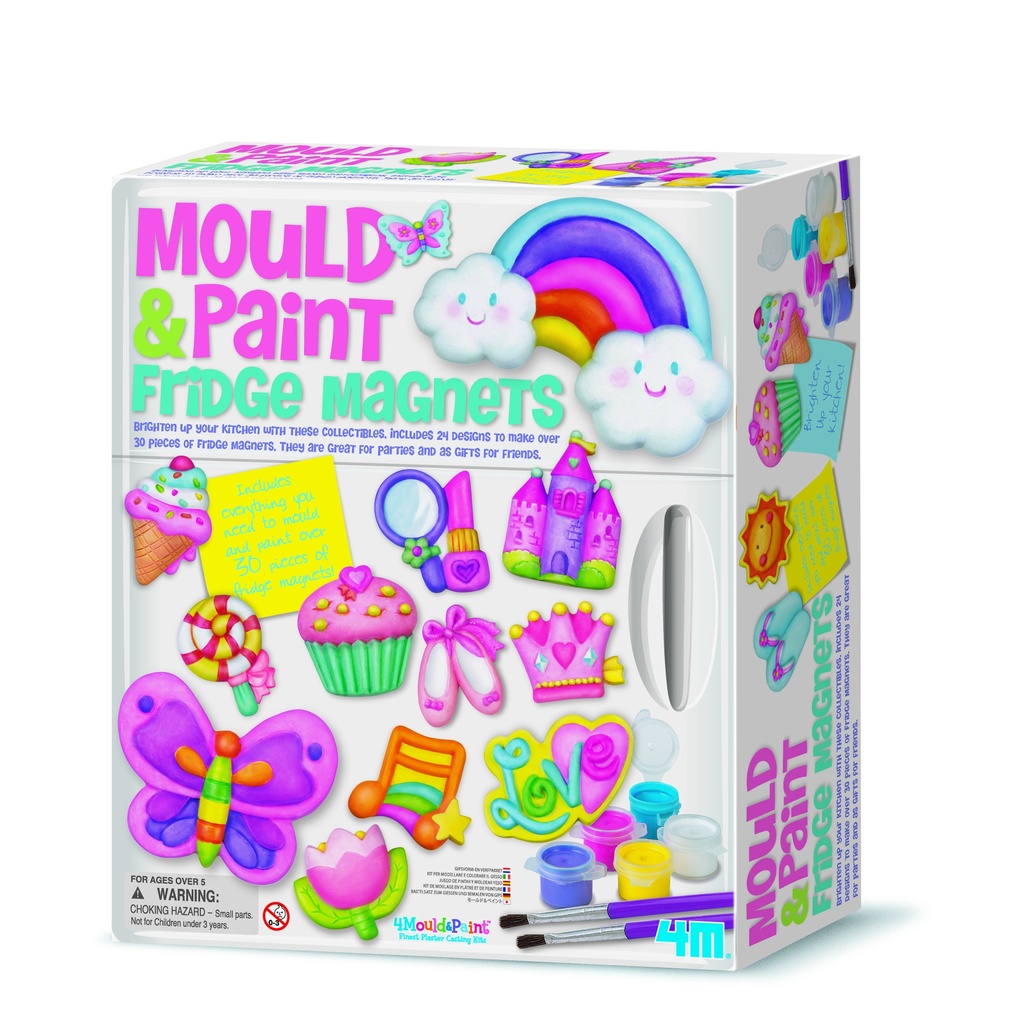 4M Mould & Paint Fridge Magnets 00-03536