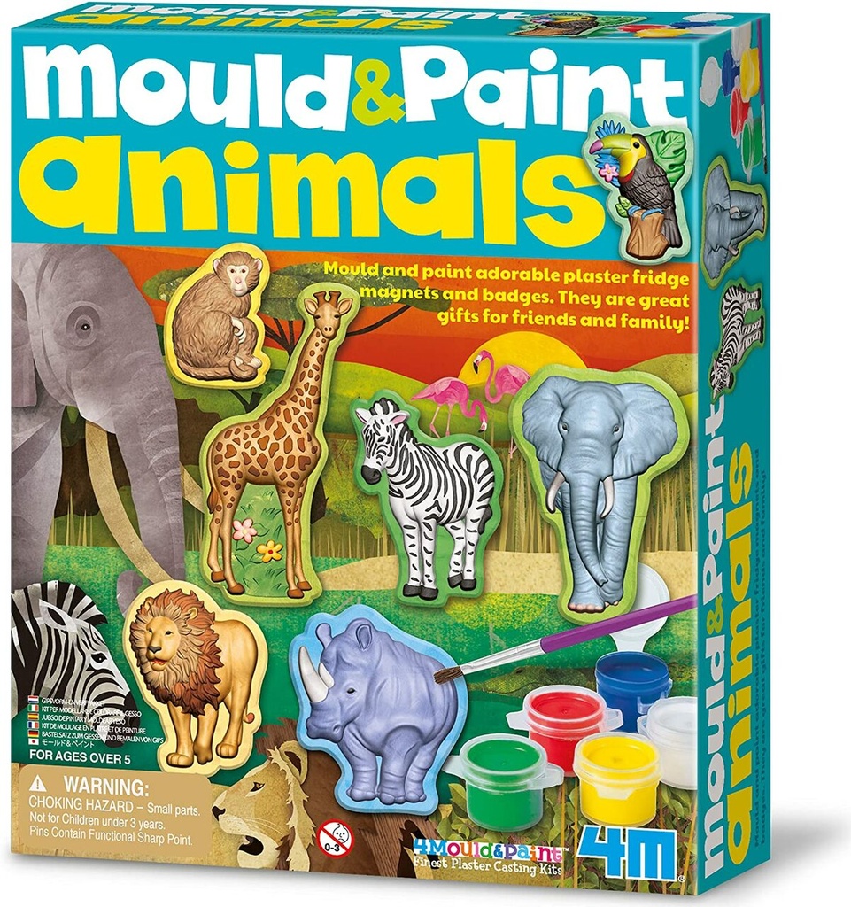 4M Mould and Paint Animals 00-04775