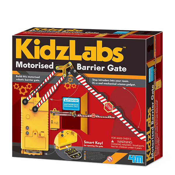 4M KIDZ LABS / MOTORISED BARRIER GATE 00-03447