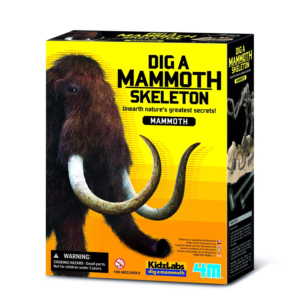4M Dig a Mammoth Skeleton 00-03236
