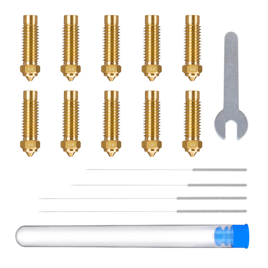 Elegoo SP Neptune 4 Plus / 4 Max Brass Nozzle Kit
