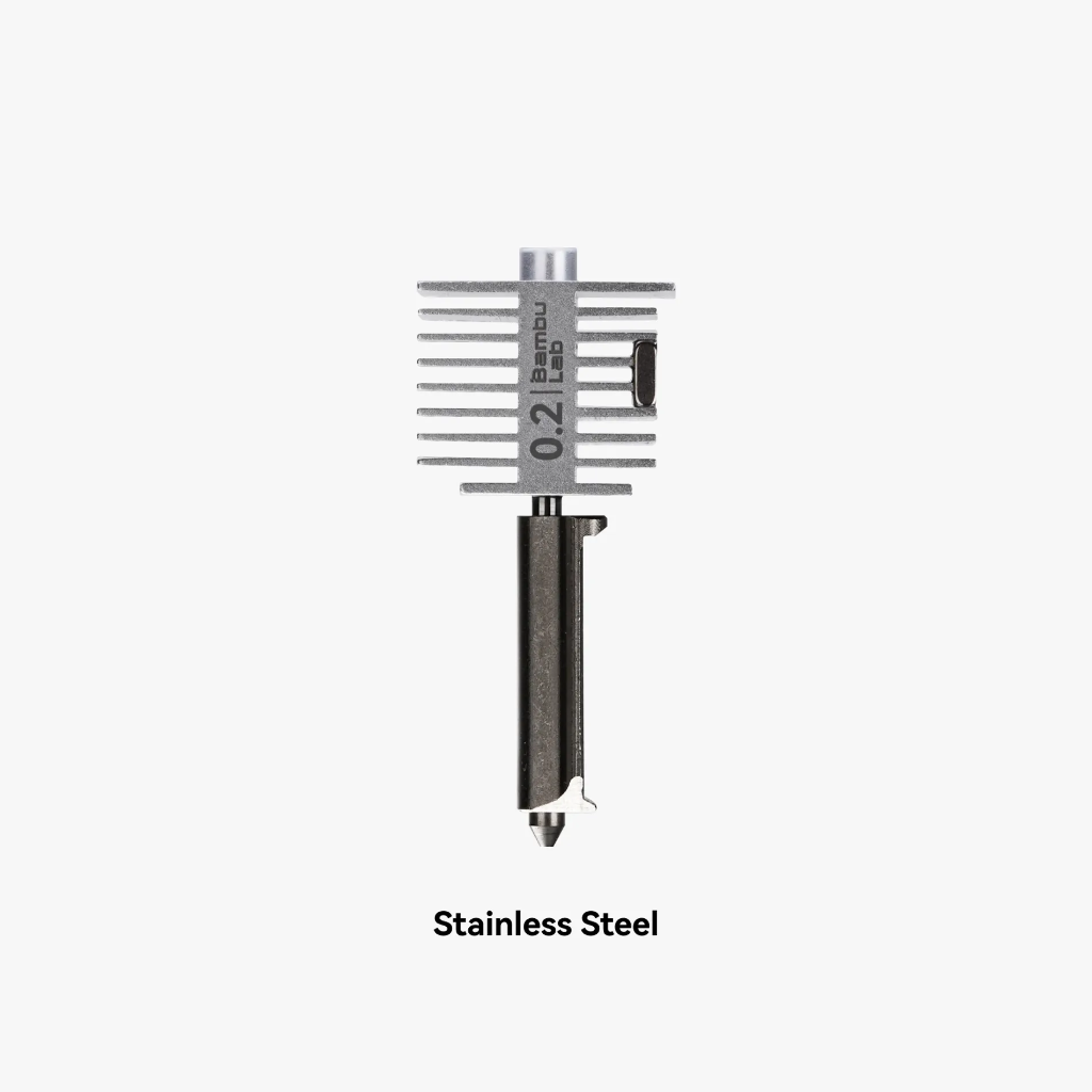 Bambu Lab SP Stainless Steel Hotend 0.2mm - A1/A2 | FAH018 