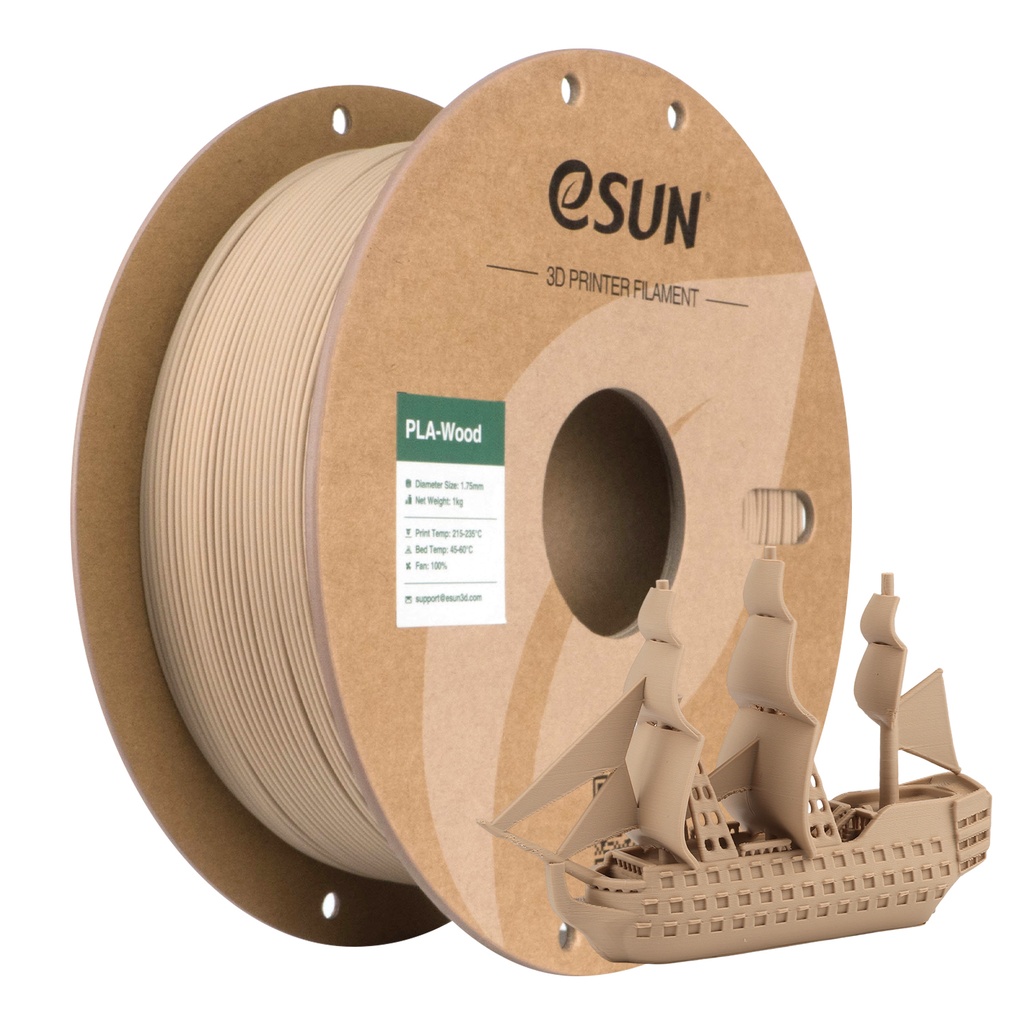 eSun Filament PLA Wood 1KG | Aspen
