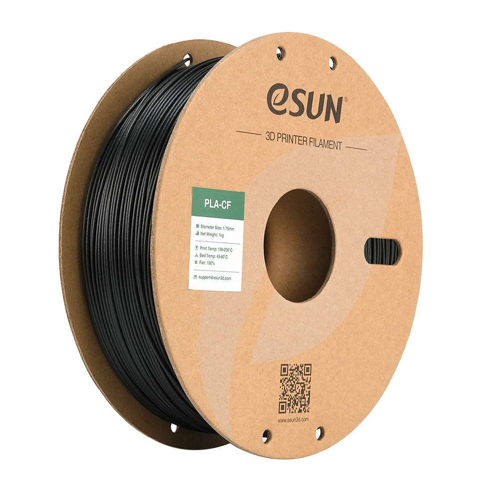 eSun Filament PLA-CF Carbon Fiber 1Kg | Black
