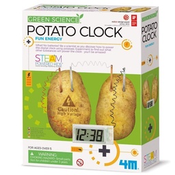 4M  Green Science/ Potato Clock 00-03275
