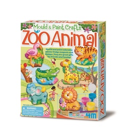 4M Mould & Paint Zoo Animal 00-04753