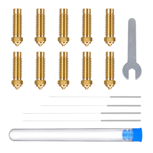 [29374] Elegoo SP Neptune 4 Plus / 4 Max Brass Nozzle Kit
