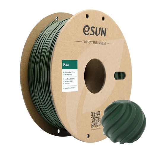 [29784] eSun Filament PLA+ 1KG | Olive Green