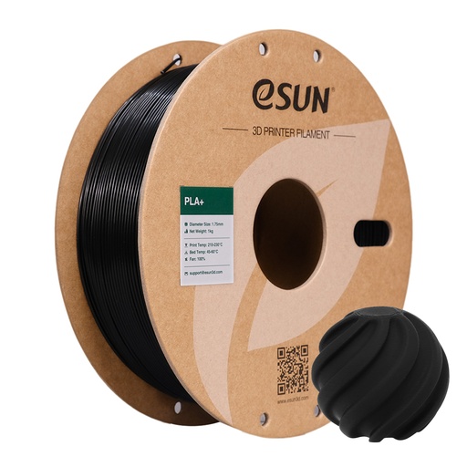 [29785] eSun Filament PLA+ 1KG | Black
