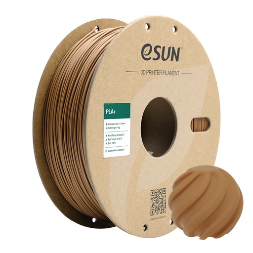 [29794] eSun Filament PLA+ 1KG | Light Brown