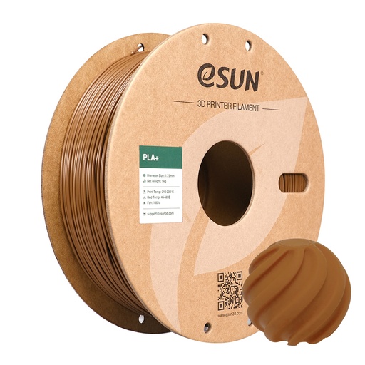 [29800] eSun Filament PLA+ 1KG | Brown