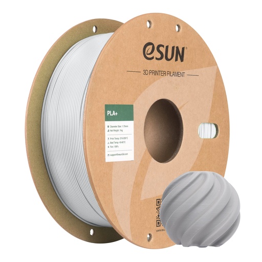 [30008] eSun Filament PLA+ 1KG | Concrete Grey