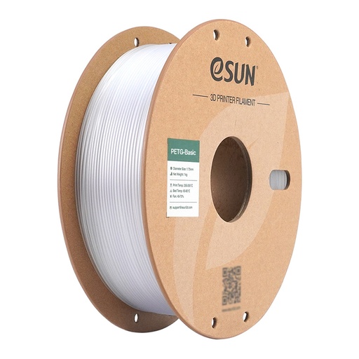 [29854] eSun Filament PETG Basic 1KG | Clear