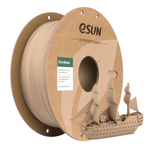 [29824] eSun Filament PLA Wood 1KG | Aspen