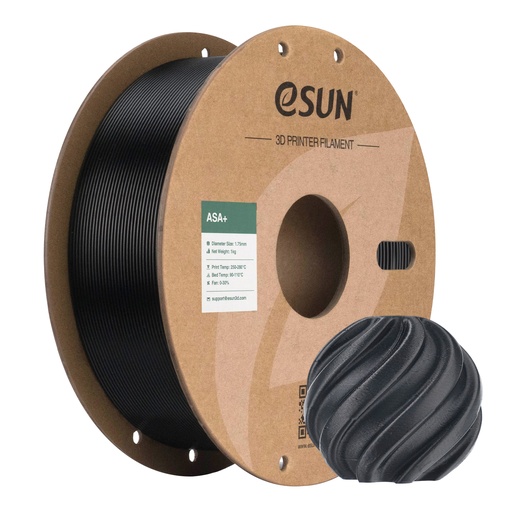 [29863] eSun Filament ASA+ 1Kg | Black