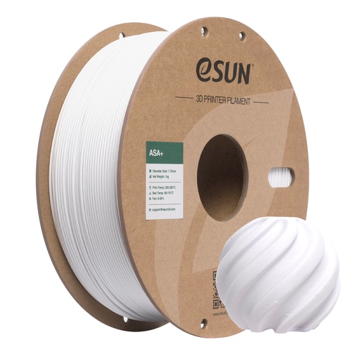 [29864] eSun Filament ASA+ 1Kg | White